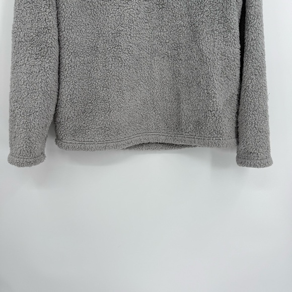 Patagonia Women's Size Large Los Gatos 1/4 Zip Soft Fleece Jacket Gray pullover - Picture 3 of 8